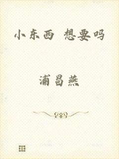 小东西 想要吗